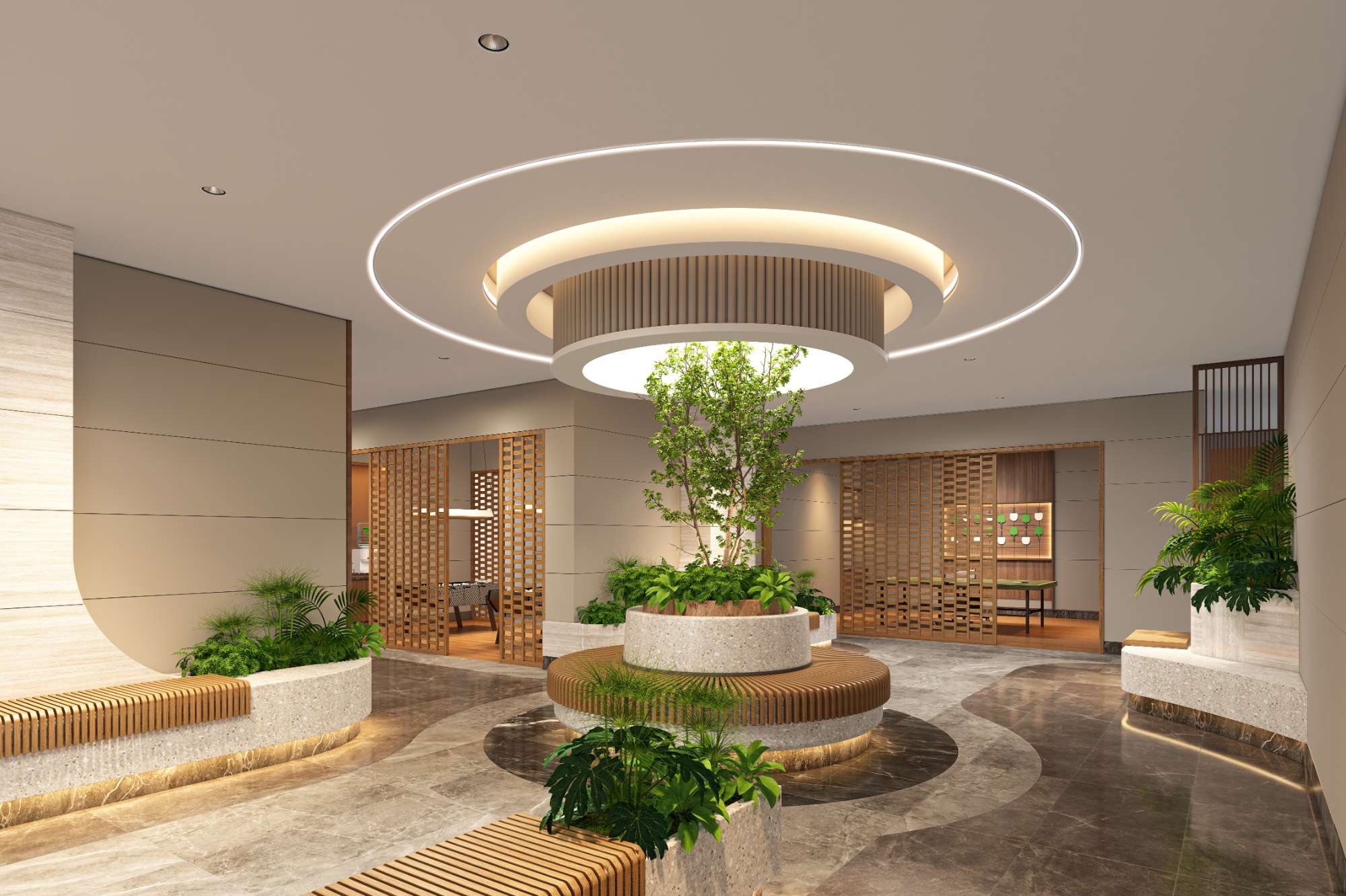 Lobby area