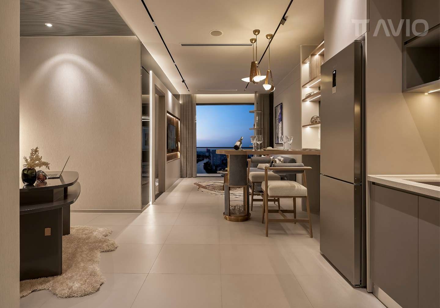 Căn hộ mẫu CLASSY 2PN (MỞ)