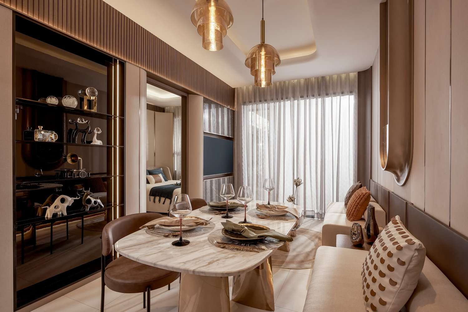 Căn hộ mẫu MODERN 2PN