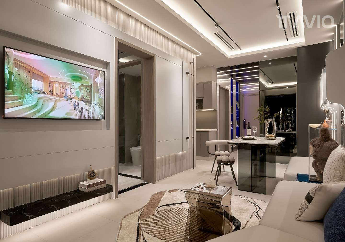 Căn hộ mẫu MODERN 2PN