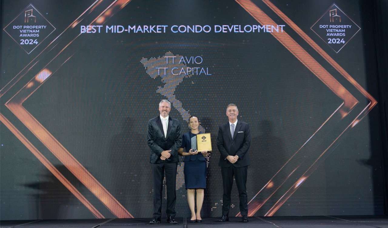 TT AVIO được vinh danh “Dự án căn hộ tầm trung tốt nhất Việt Nam” 2024