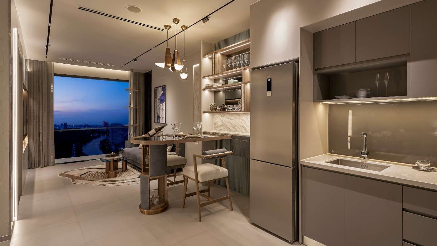 Căn hộ mẫu CLASSY 2PN (MỞ)