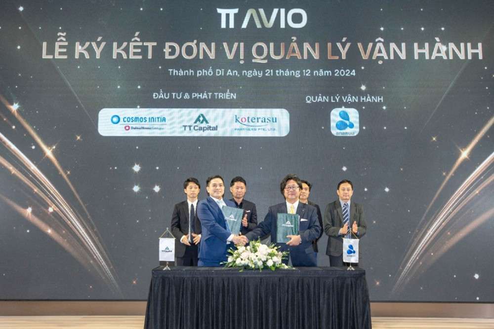 Anabuki Nhật Bản quản lý vận hành TT AVIO, gia tăng giá trị bền vững